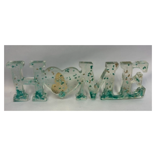 HOME RESIN SIGN