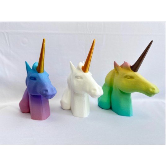 3D PRINTED UNICORN