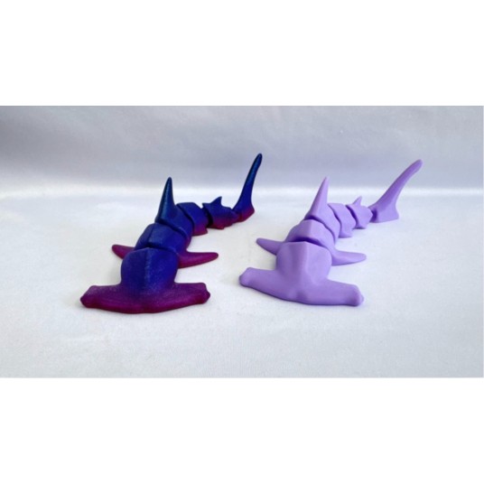 3D PRINTED DOLPHINS AND SHARKS
