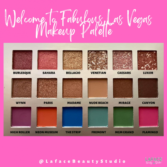 Welcome To Fabulous Las Vegas Eyeshadow Palette