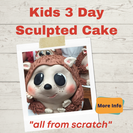 Kids Camps - 3 Day Sculpted Cakes