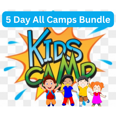 Kids Camps - 5 Day Sculpted Cake, Cookies, Pizza & Cinnamon Bunz