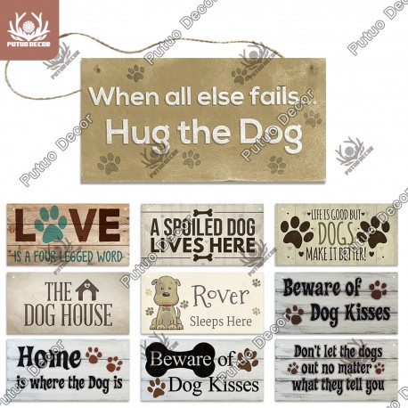 Pet Dog Wall Hanging Love Gifts