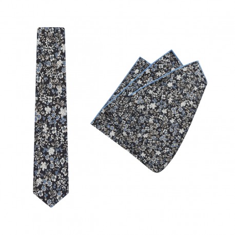 Tie + Pocket Square Set, Vintage