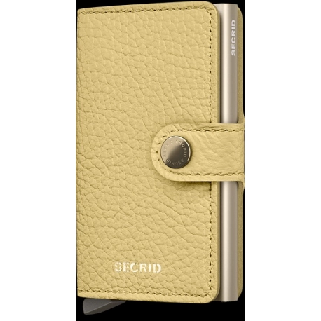 Peeble Butter Yellow Mini Wallet