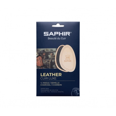 SAPHIR 1/2 INSOLE LEATHER & CHARCOAL