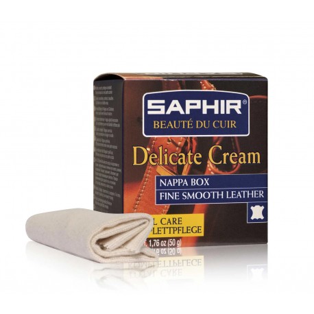 SAPHIR DELICATE CREAM + CLOTH