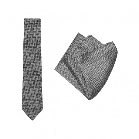 Tie + Pocket Square Set, Basket