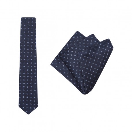 Tie + Pocket Square Set, Bloom