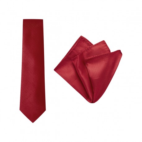 Tie + Pocket Square Set, Carbon