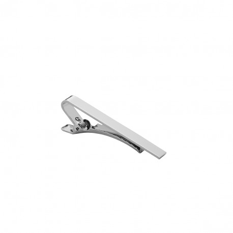 Tie Bar - Polished Nickel