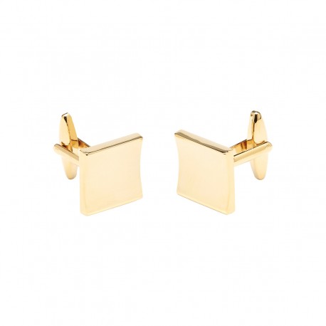 Square Gold Cufflinks