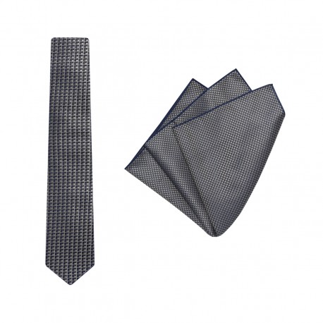 Tie + Pocket Square Set, Cube