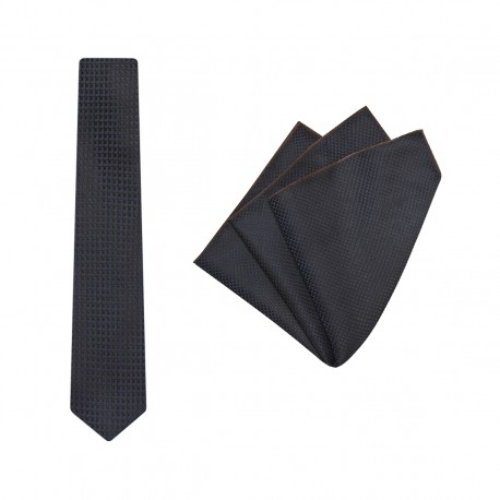 Tie + Pocket Square Set, Cube