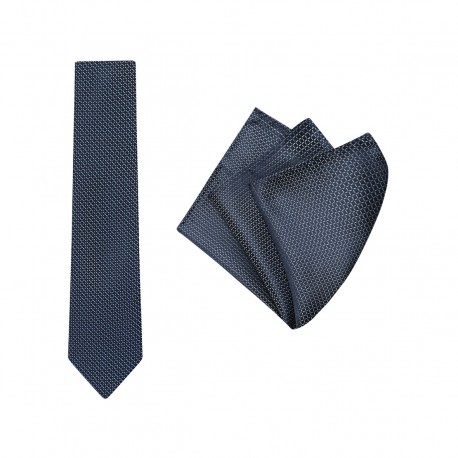 Tie + Pocket Square Set, Grid