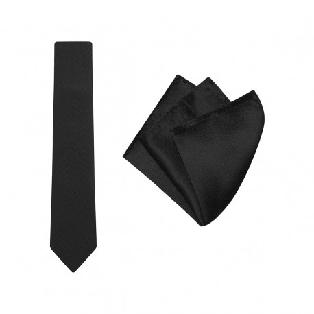 Tie + Pocket Square Set, Herringbone