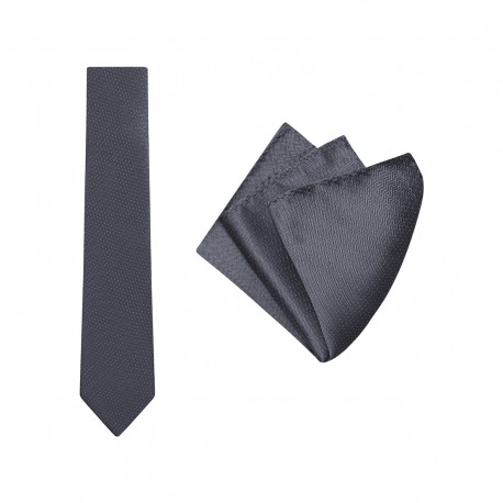 Tie + Pocket Square Set, Herringbone