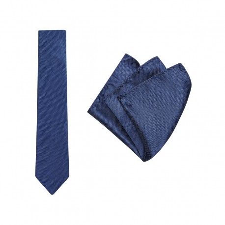 Tie + Pocket Square Set, Micro Spot