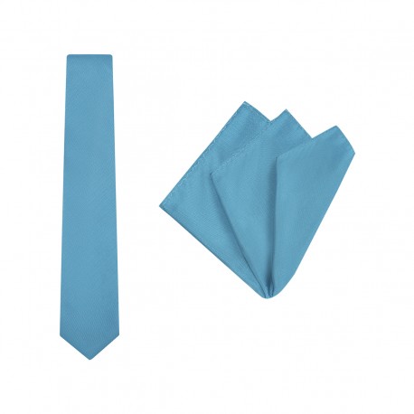 Tie + Pocket Square Set, Plain