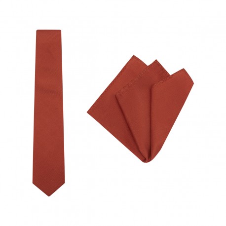 Tie + Pocket Square Set, Plain