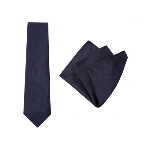 Tie + Pocket Square Set, Plain