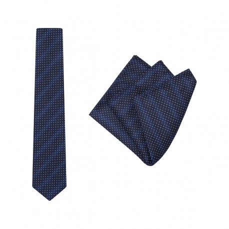 Tie + Pocket Square Set, Speck