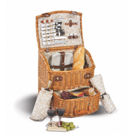 Ultimate Wicker Picnic Basket Set