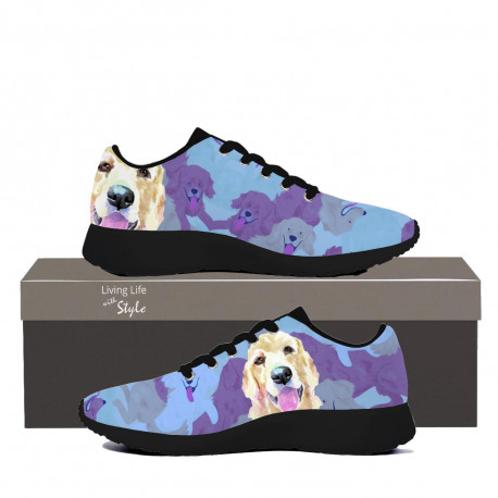 golden retriever sneakers