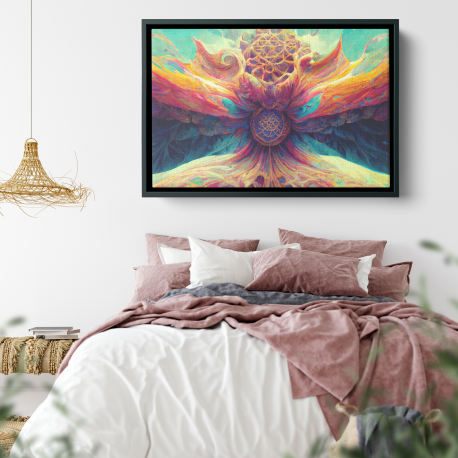Artificiell Intelligens Psychedelic Wall Art by Logic Bomb (Rare)