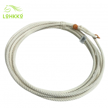 25ft Western Kids Rope Lasso - Beginner Charro Ranch Rope for Rodeo