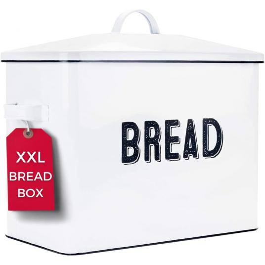 Stainless Steel Bread Box for Kitchen Countertop