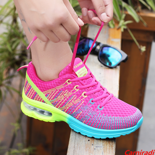 Spring High Quality Cushioning Running sneakers  Women Breathable
