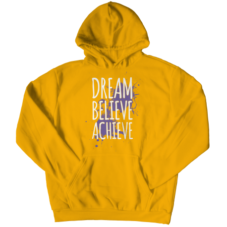 Dream Believe Achieve - Youth Hoodie