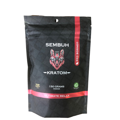Sembuh Kratom Powder - Red Borneo - Ultra Relaxing