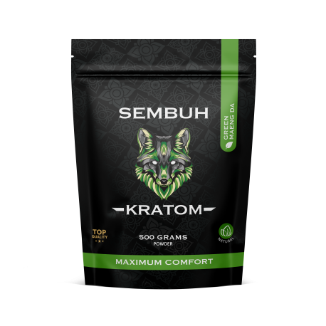 Sembuh Kratom Powder - Green Maeng Da - Maximum Comfort