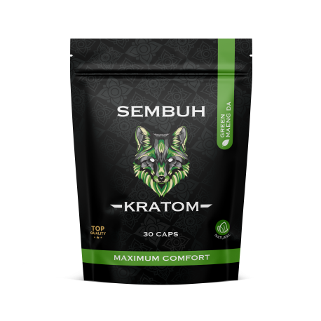 Sembuh Kratom Capsules - Green Maeng Da - Maximum Comfort
