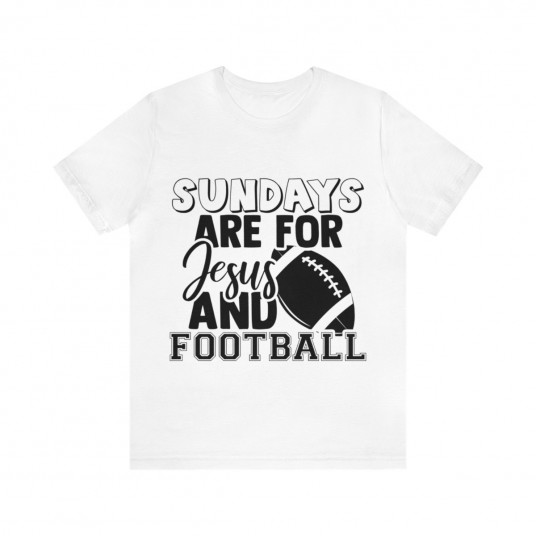 Sundays are for jesus and football Tee