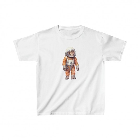 Kids Astronaut Monkey Tee