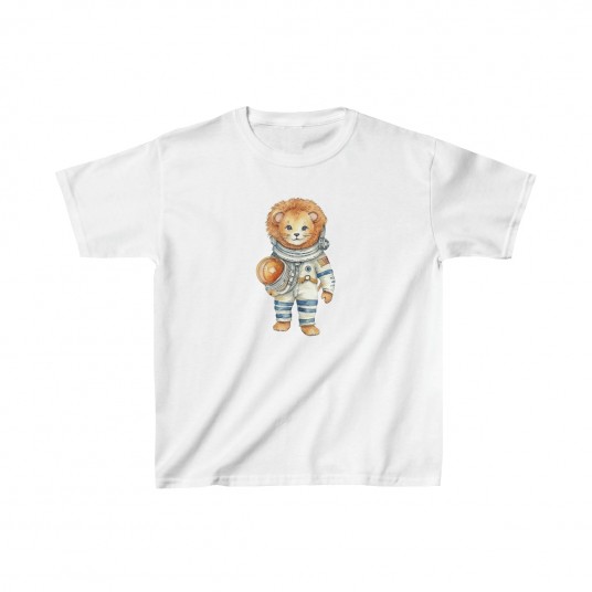 Kids Astronaut Lion Tee