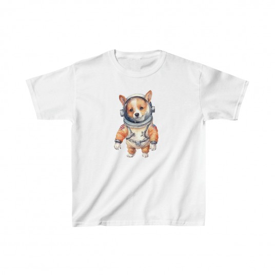 Kids Dog Astronaut Tee