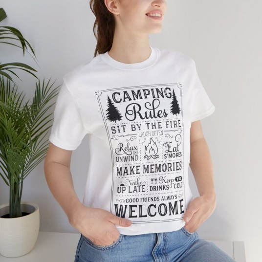Camping Rules Tee