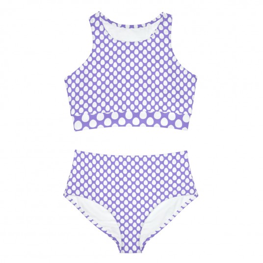 Lavender Sporty Bikini Set 