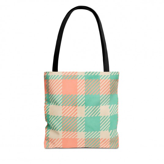 Plaid Tote Bag 