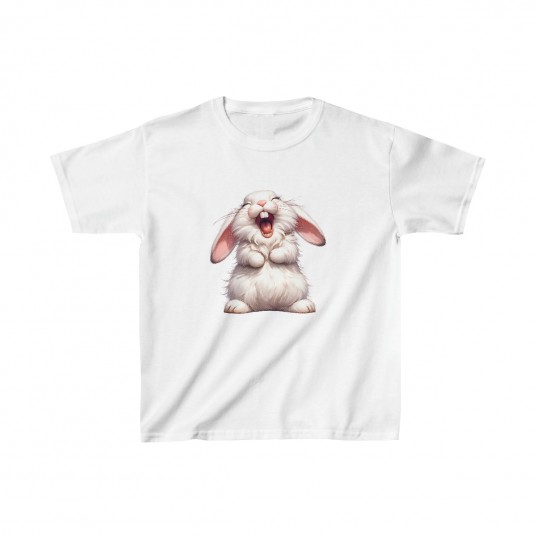 Kids Cute Cuddly Bunny Tee