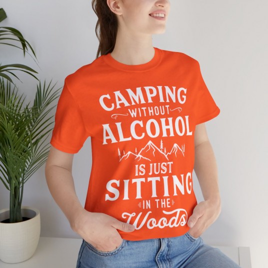 Camping Without Alcohol Tee