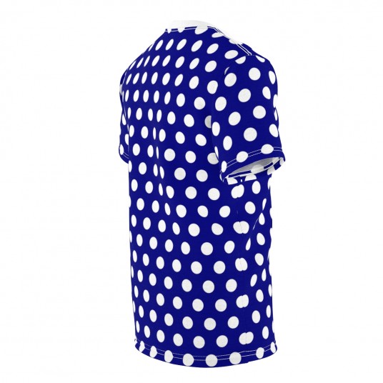 Blue Polka Dot  Tee 