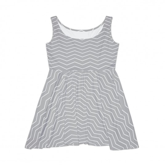 Grey Ziggy Skater Dress 