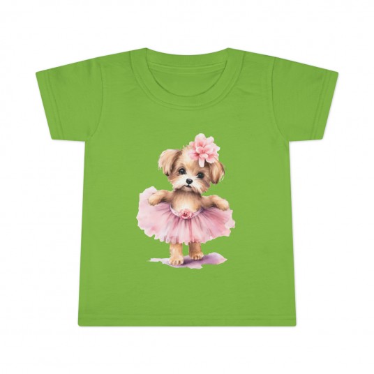 Toddler Dog Ballerina  1 T-shirt
