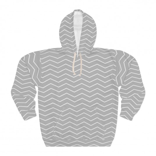 Grey Ziggy Pullover Hoodie