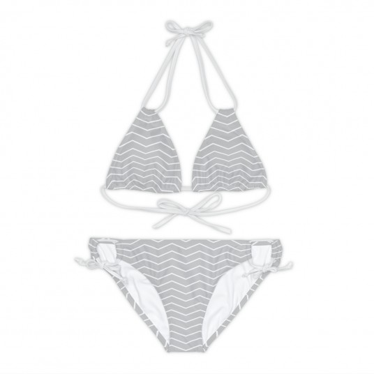 Grey Ziggy Bikini Set 